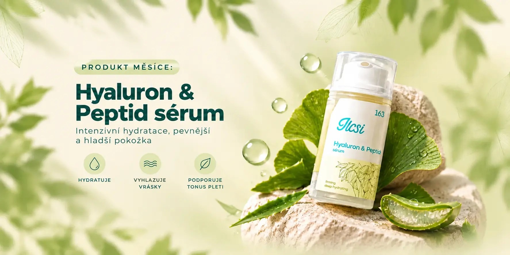Hyalurón & Peptid sérum